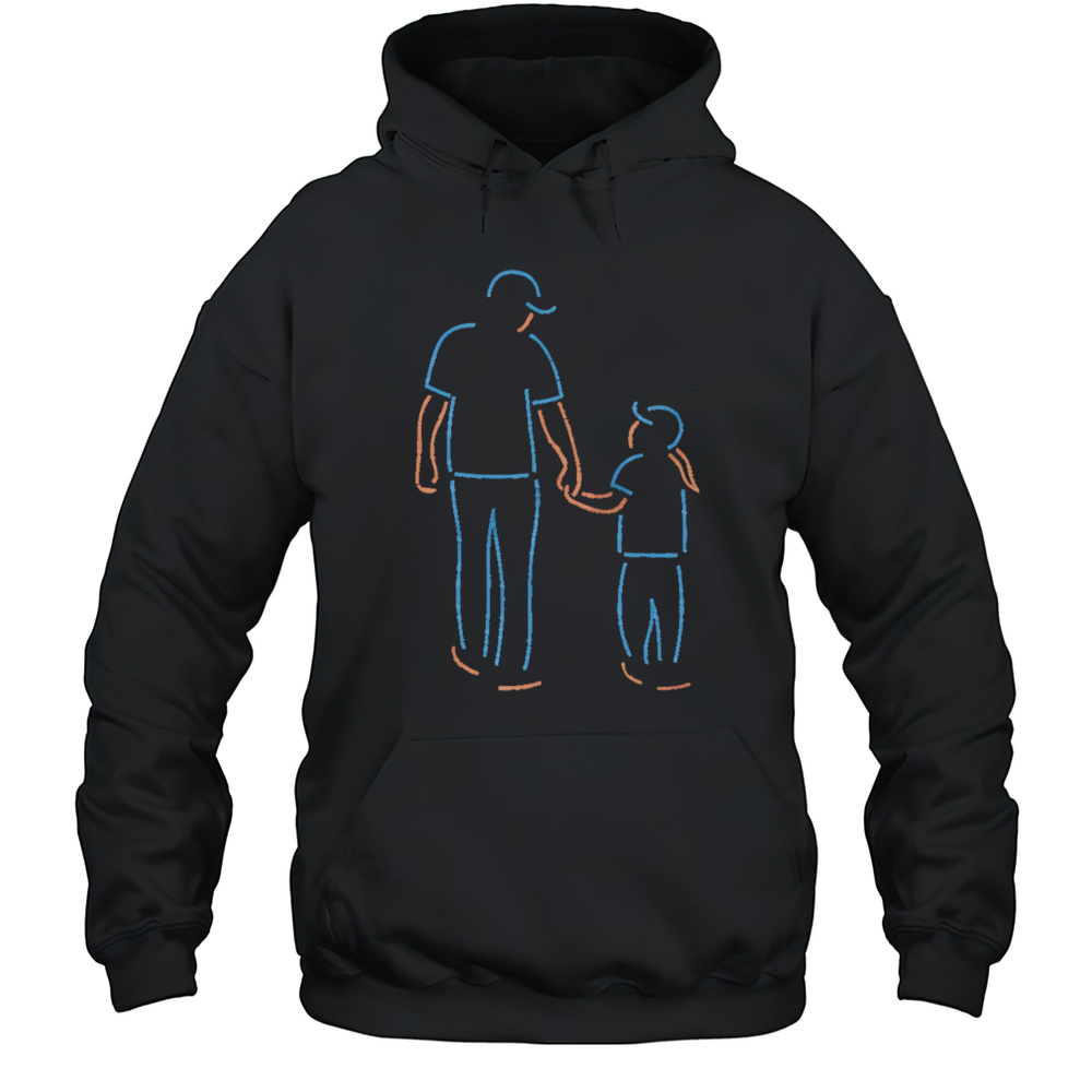 Father Daughter Neon New York USA Shirt Unisex Hoodie