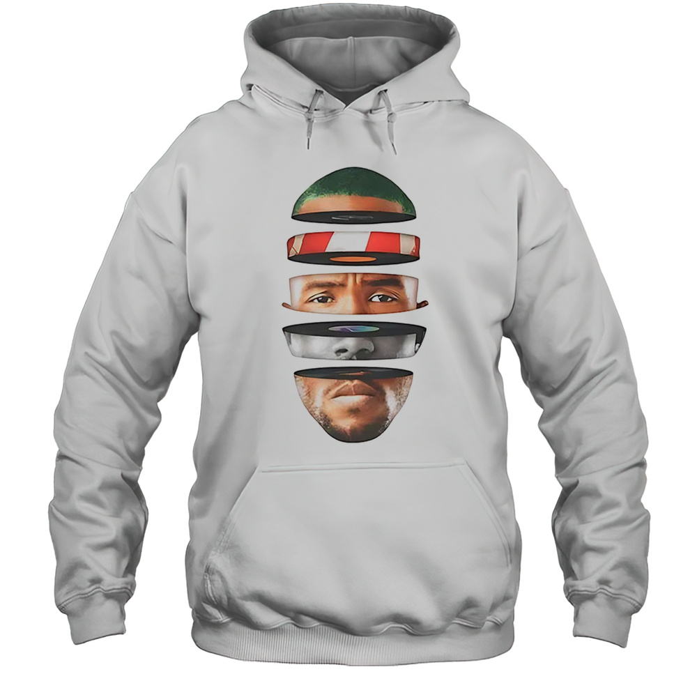 Frank Ocean Fragmented Face Shirt Unisex Hoodie
