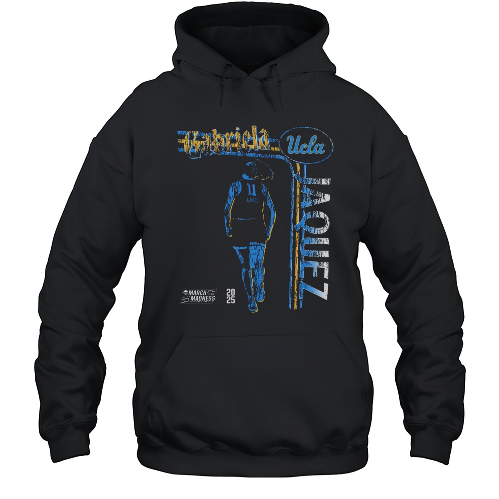 Gabriela Jaquez UCLA Bruins Basketball NCAA March Madness Signature Vintage 2025 T-shirt Unisex Hoodie