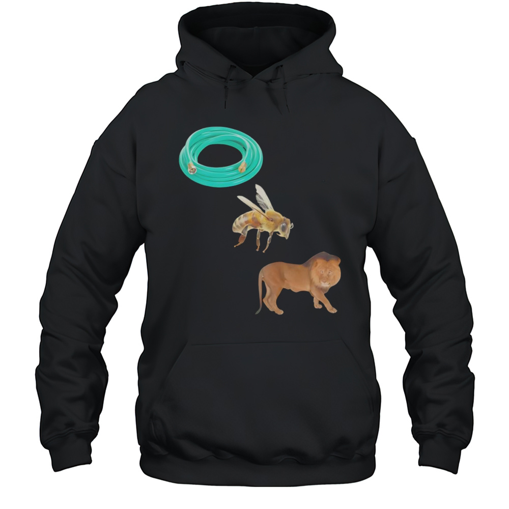 Hose Bee Lion Shirt Unisex Hoodie