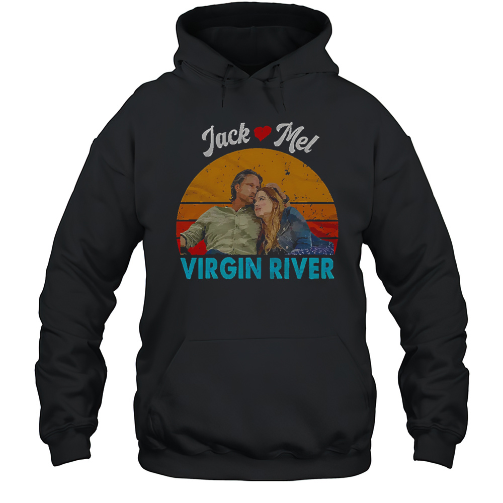 Jack Met Virgin River Vintage Shirt Unisex Hoodie