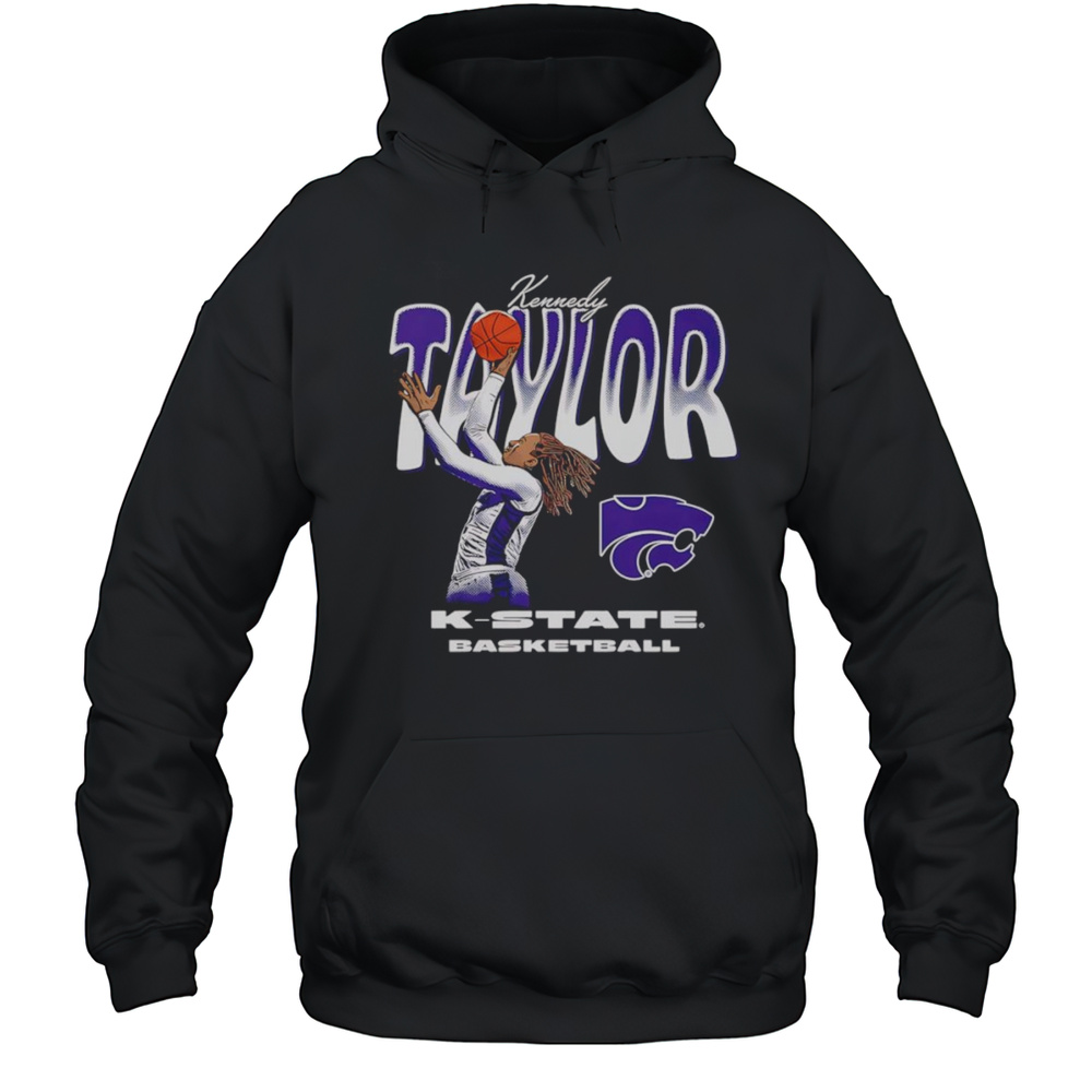 Kennedy Taylor Kansas State Basketball Cartoon Shirt Unisex Hoodie