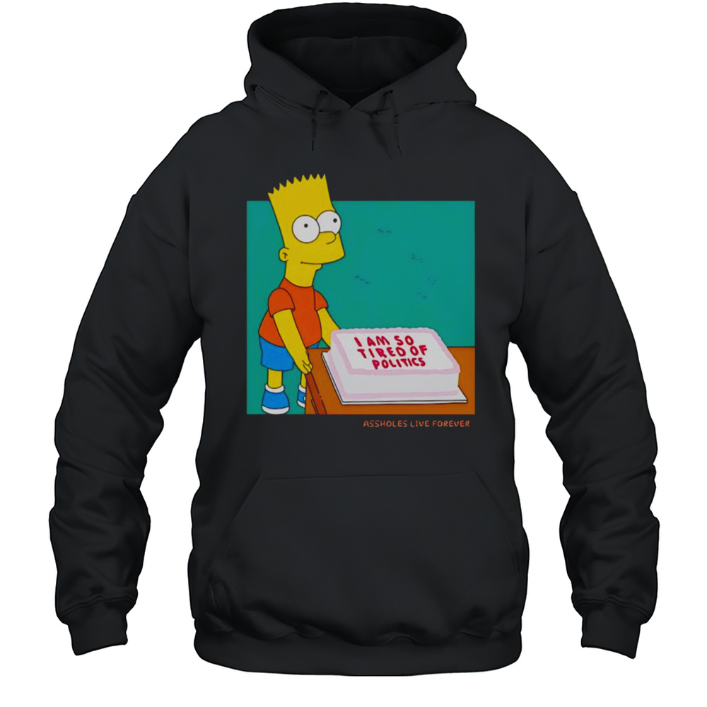 Linda Finegold Tired Of Politics Shirt Unisex Hoodie