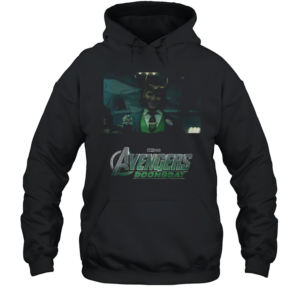 Loki Marvel Studios Avengers Doomsday Shirt Unisex Hoodie