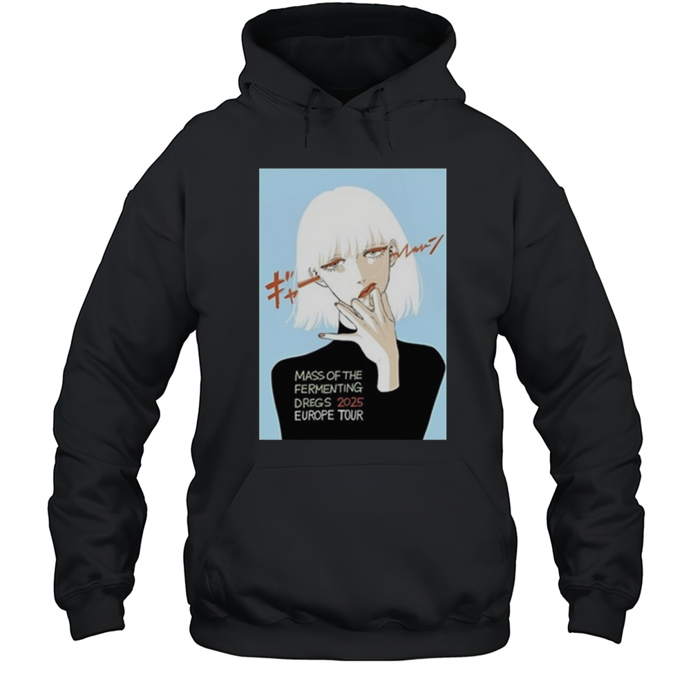 Mass Of The Fermenting Dregs 2025 Europe Tour Artwork T-shirt Unisex Hoodie
