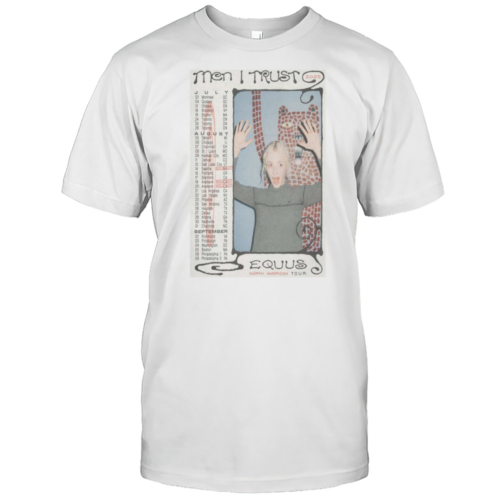 Men I Trust North American 2025 Tour Shirt