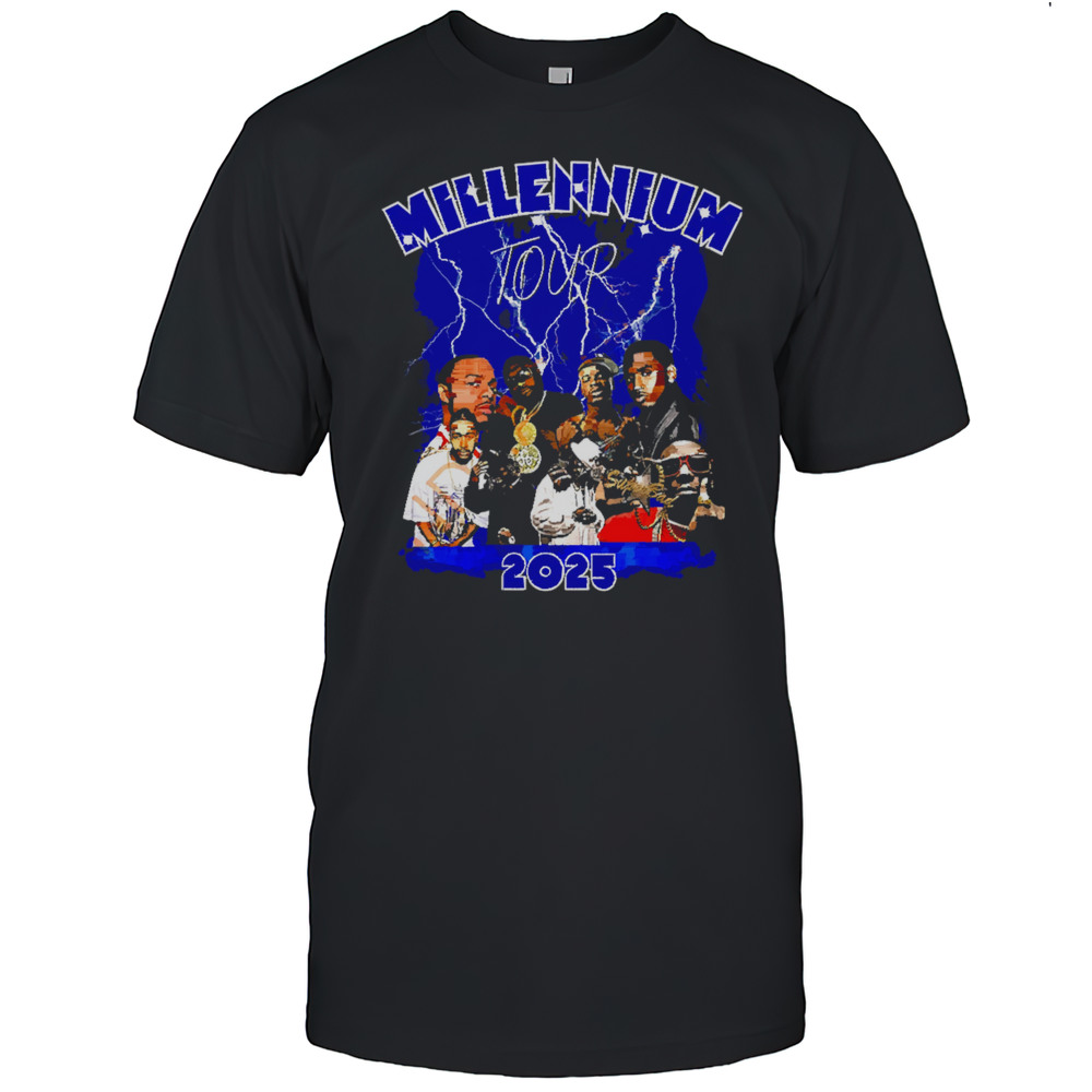 Millennium 2025 Tour Lightning Shirt