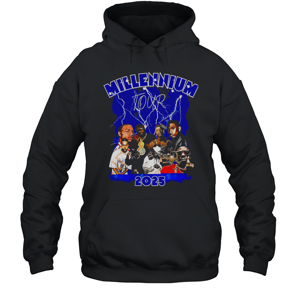 Millennium 2025 Tour Lightning Shirt Unisex Hoodie