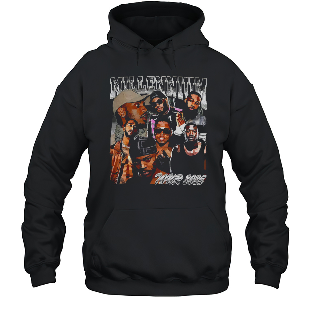 Millennium Tour 2025 Graphic Shirt Unisex Hoodie