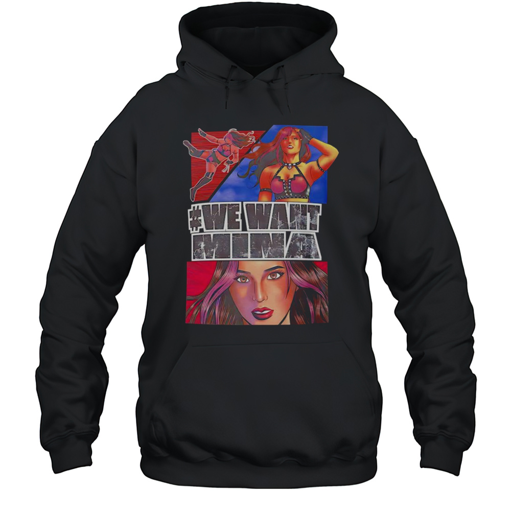 Mina Shirakawa We Want Mina Shirt Unisex Hoodie