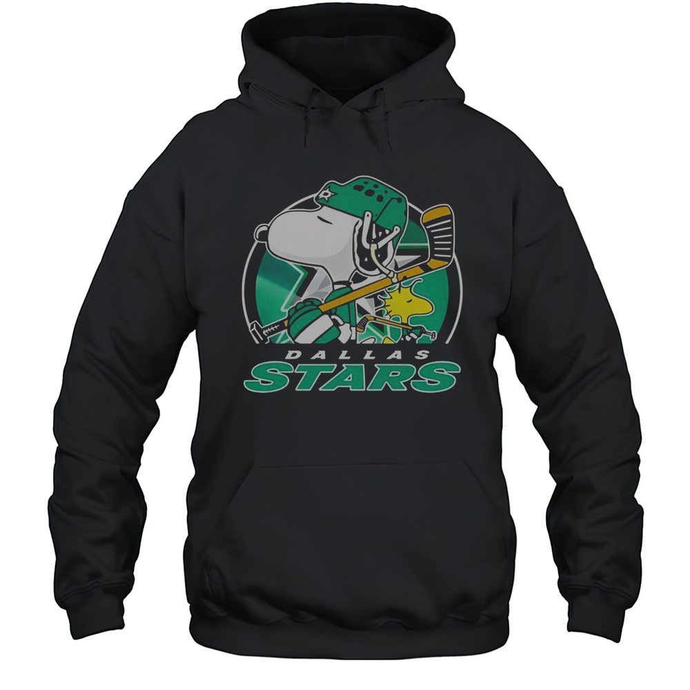 Nice Charlie Brown And Woodstock Dallas Stars The Peanuts X NHL T-Shirt Unisex Hoodie