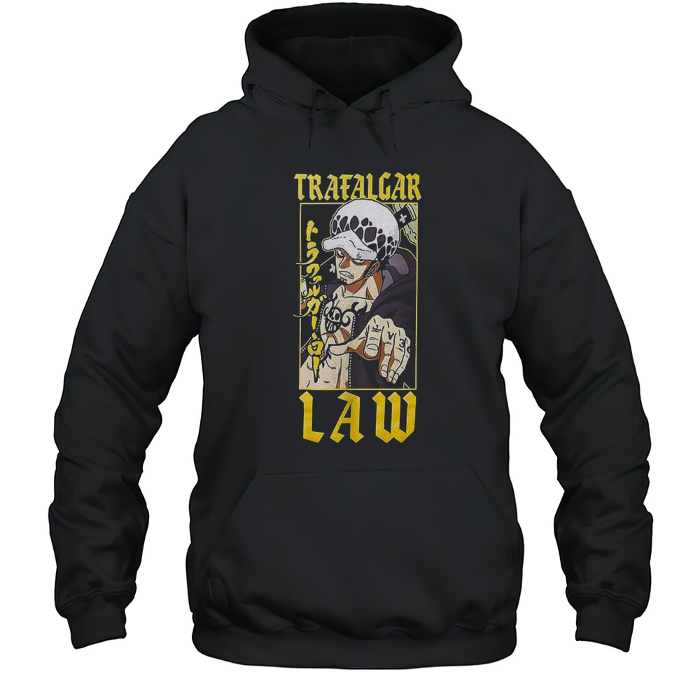 One Piece Trafalgar Law Portrait Shirt Unisex Hoodie