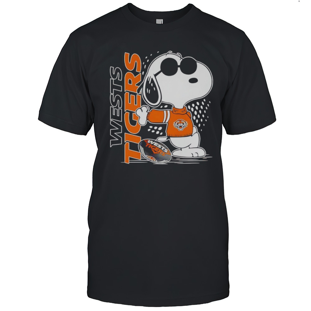 Snoopy Wests Tigers Football Shirt