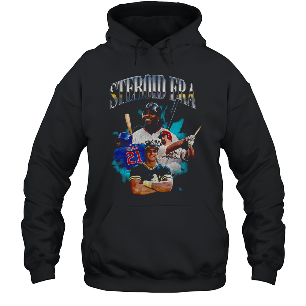 Steroid Era Baseball Lightning Graphic Shirt Unisex Hoodie