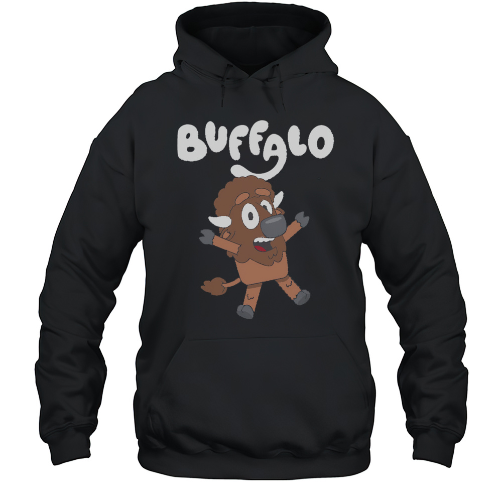The Buffaloey Cartoon Shirt Unisex Hoodie