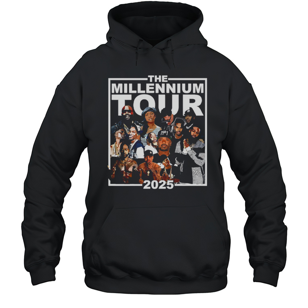 The Millennium Tour 2025 Shirt Unisex Hoodie