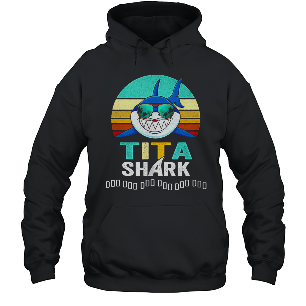 Tita Shark Toddler Vintage Shirt Unisex Hoodie