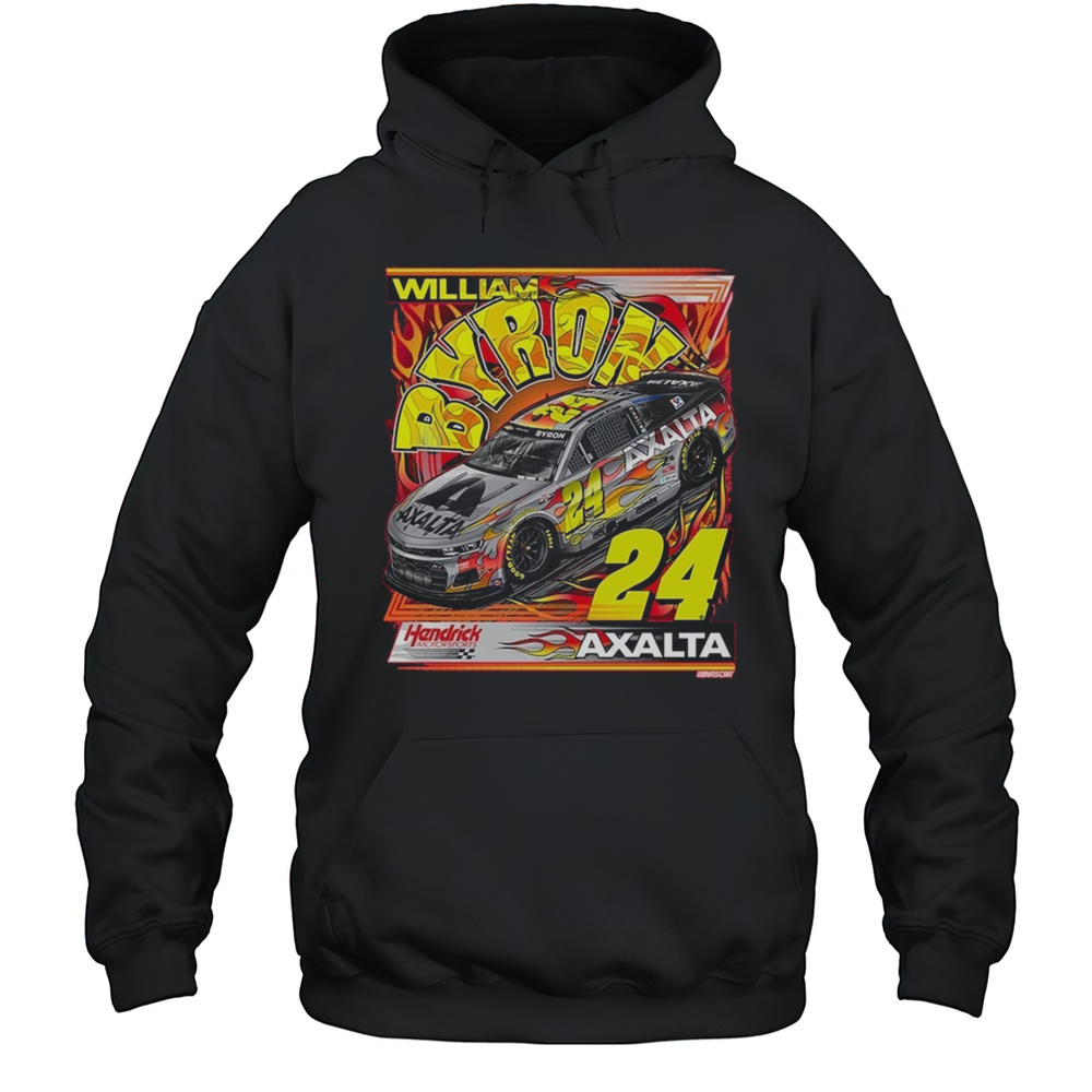 William Byron Hendrick Motorsports Team Axalta Darlington Throwback Car Shirt Unisex Hoodie