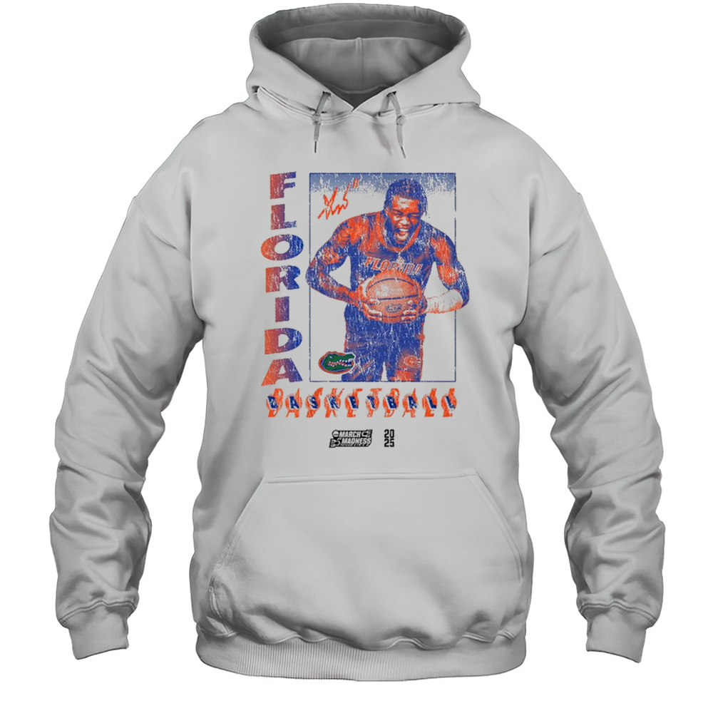 Alijah Martin Box Florida Gators Basketball NCAA March Madness Vintage Signature 2025 Vintage T-shirt Unisex Hoodie