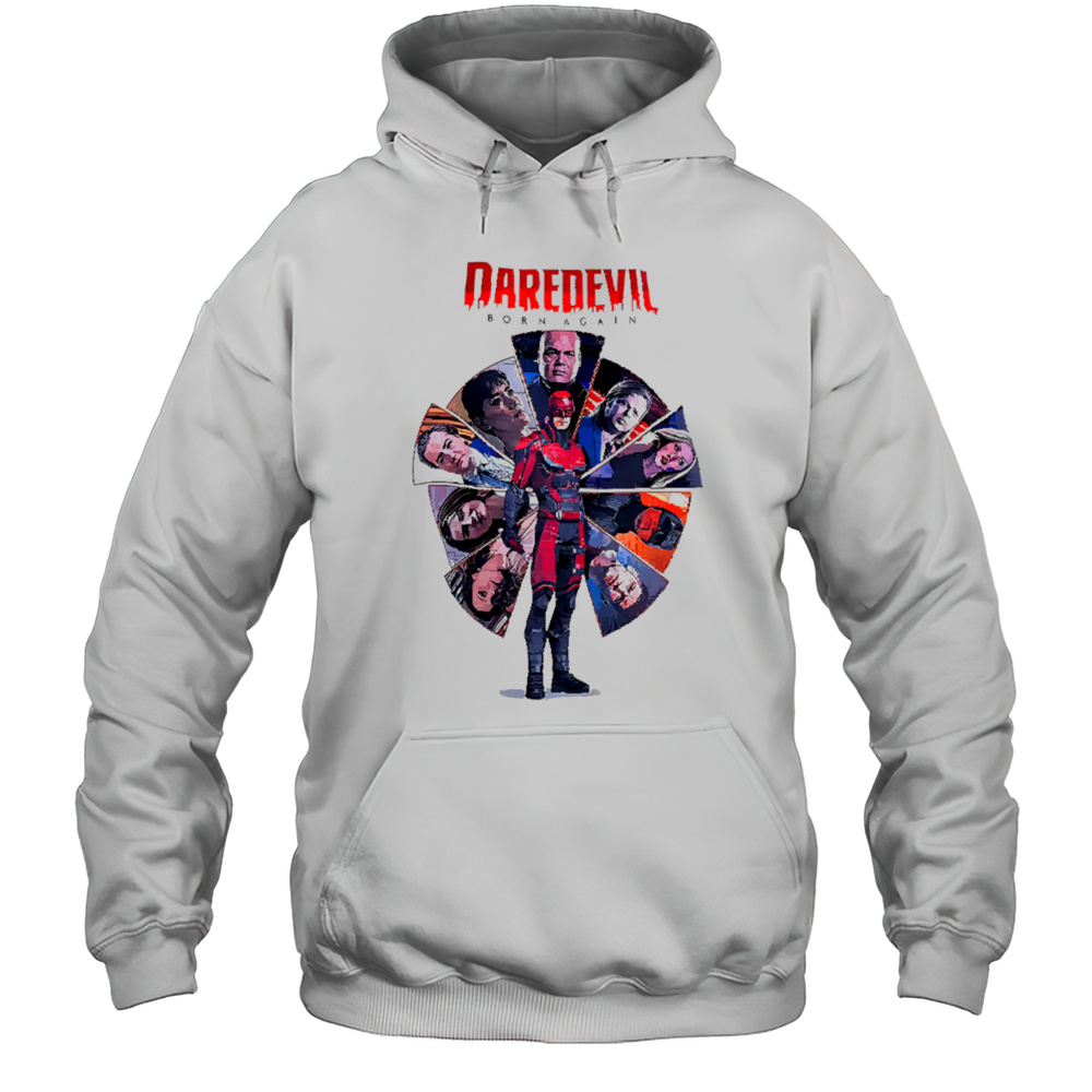 Daredevil Born Again Circle Classic Shirt Unisex Hoodie
