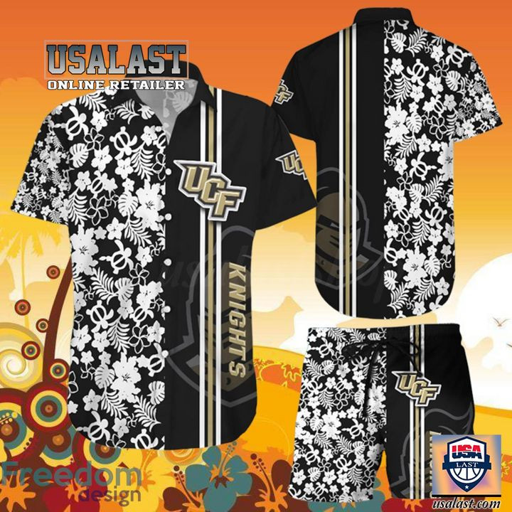 HOT UCF Knights Hawaiian Beach Shirt And Short