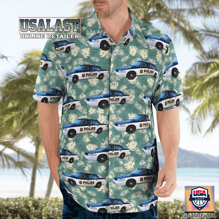 HOT University Of Delaware Police Aloha Hawaiian Shirt