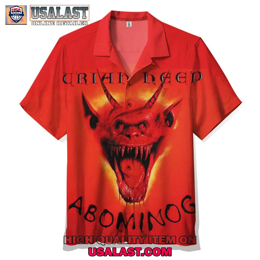 HOT Uriah Heep Abominog Album Hawaiian Shirt
