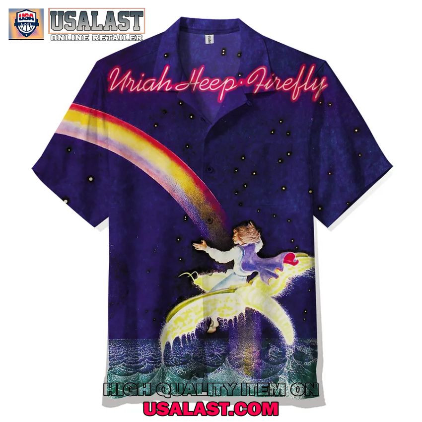 HOT Uriah Heep Firefly Album Hawaiian Shirt