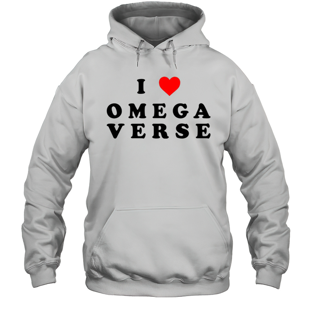 I Love Omegaverse Shirt Unisex Hoodie