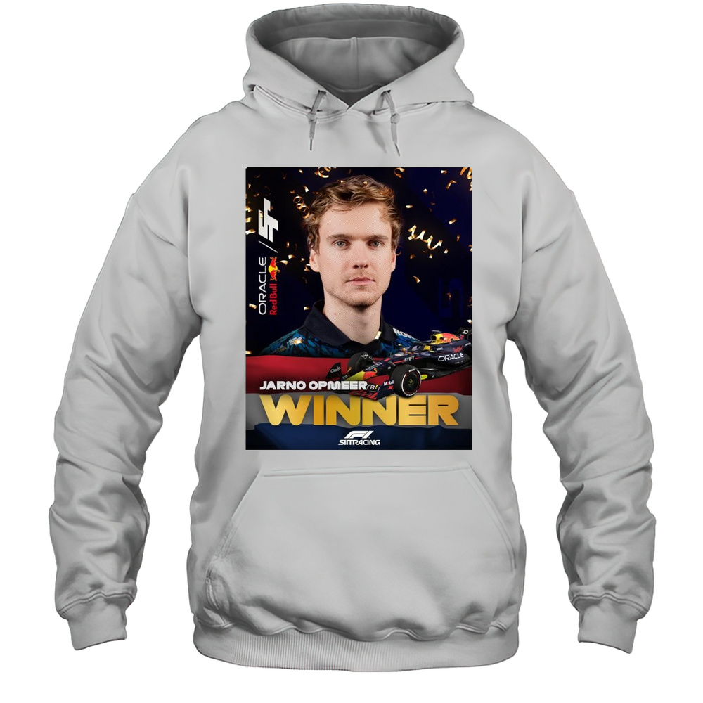 Jarno Opmeer Is Formula 1 Sim Racing World Championship 2025 Drivers Champion T-shirt Unisex Hoodie