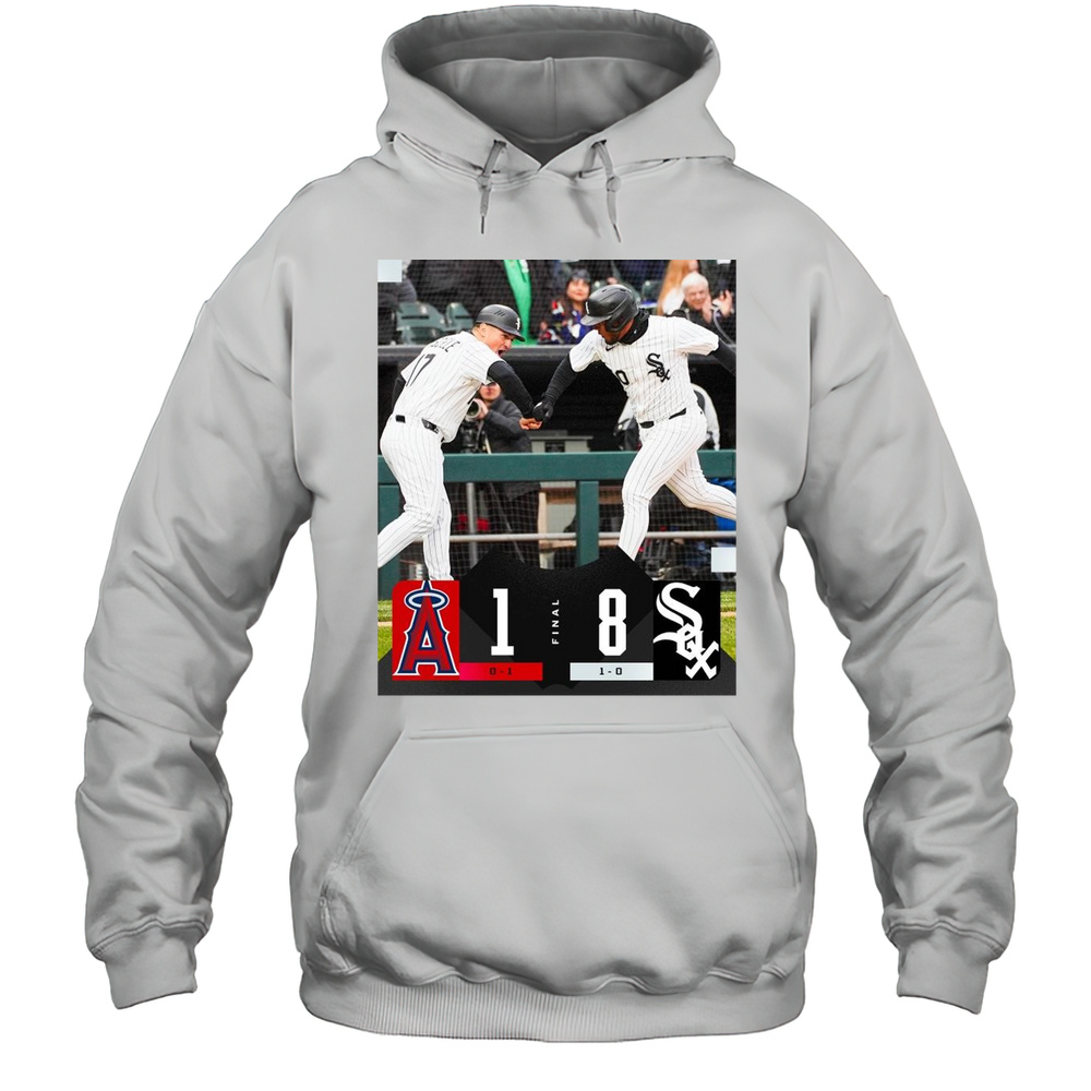 MLB Opening Day 2025 Chicago White Sox Baseball Win 8-1 Los Angeles Angels Final Score Mar 27 T-shirt Unisex Hoodie