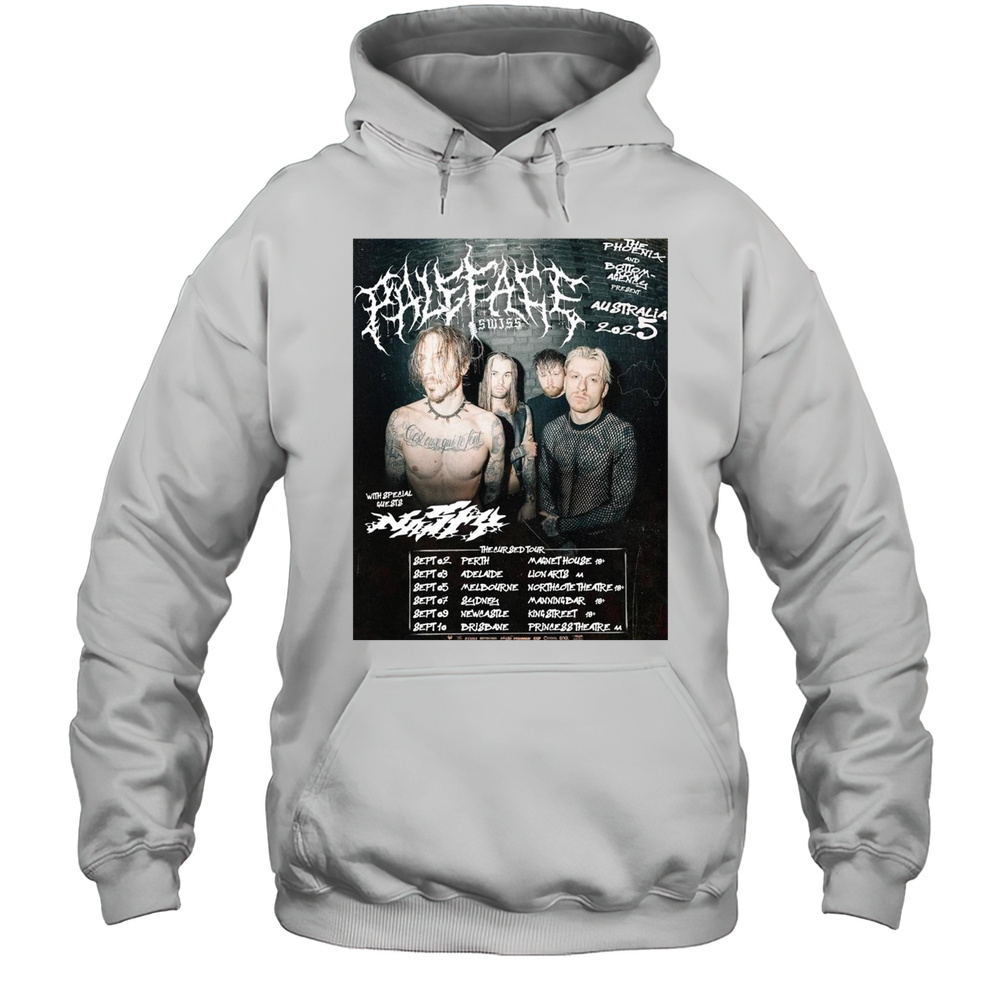 PALEFACE SWISS The Phoenix And Bottom Row Agency Present Australia 2025 Sept 2-10 T-shirt Unisex Hoodie