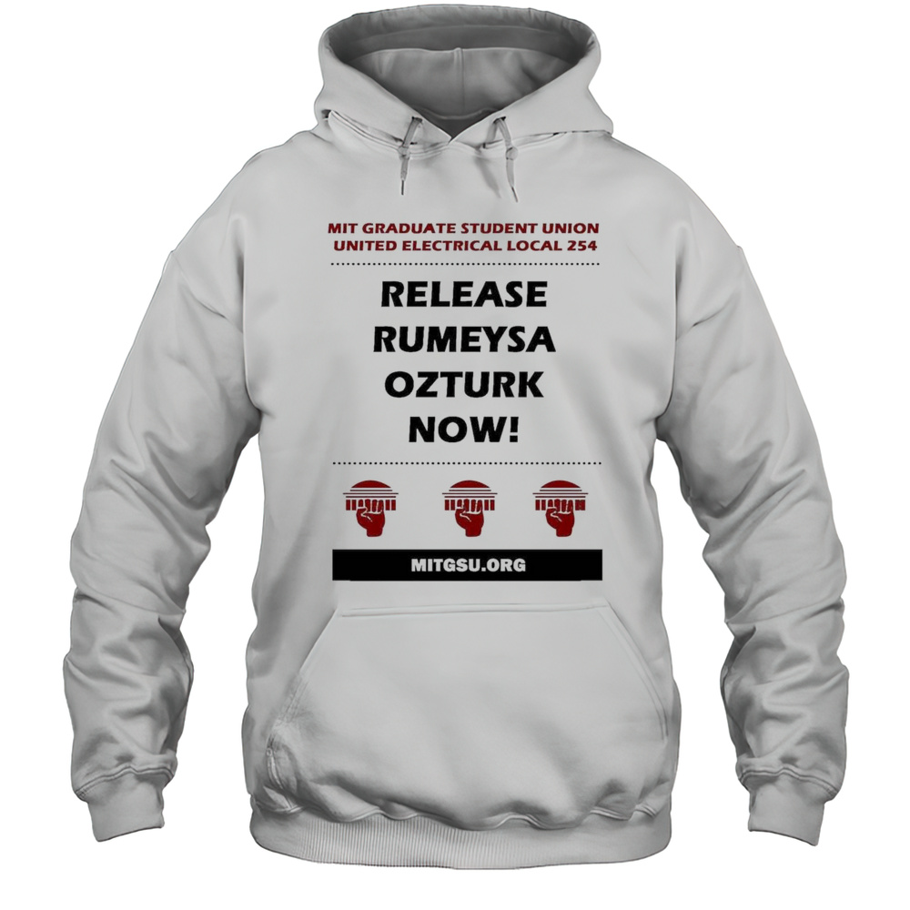 Release Rumeysa Ozturk Now Shirt Unisex Hoodie