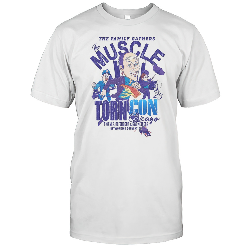 The Family Gathers The Muscle Torn Con Chicago Shirt