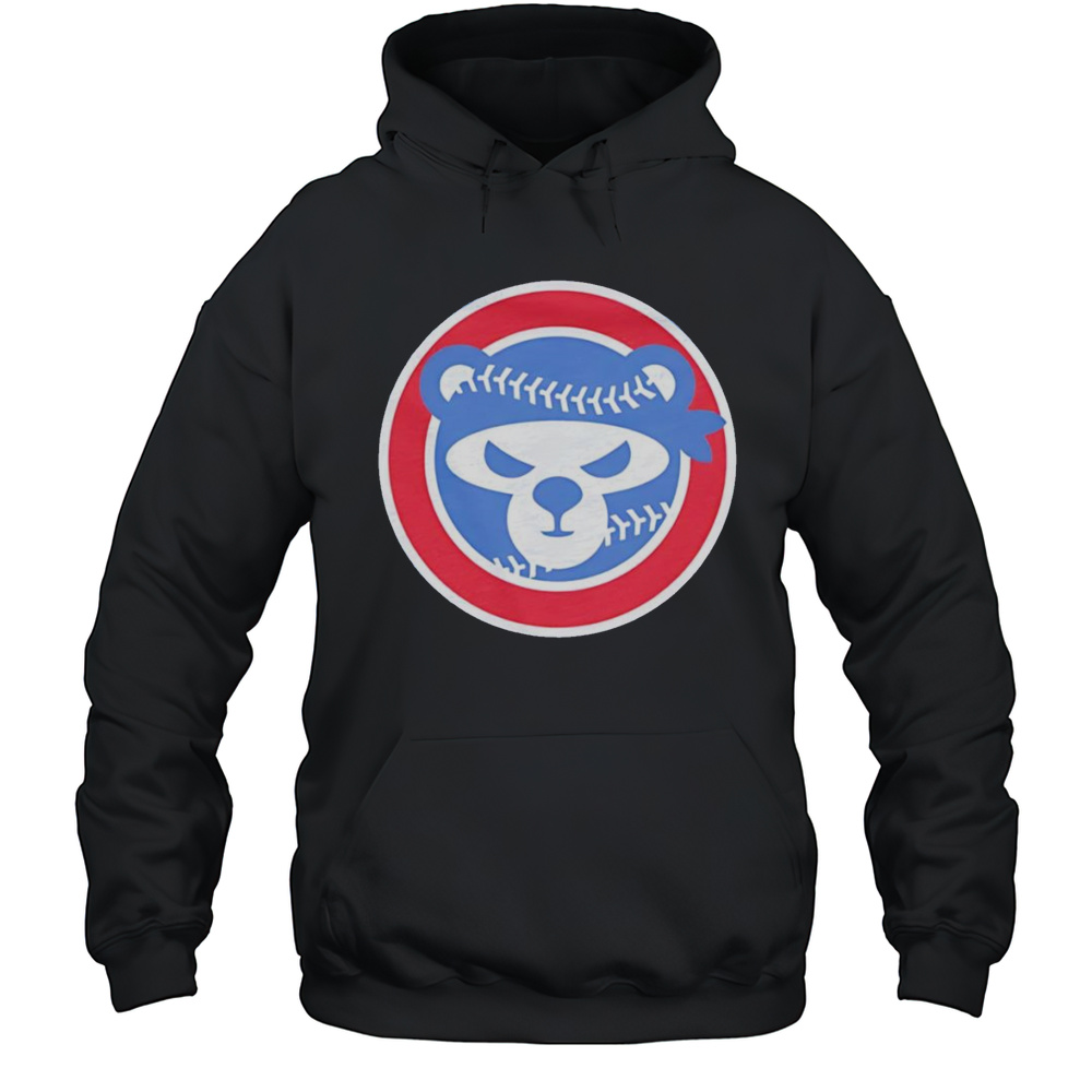 Pitching Ninja Baby Bears Shirt Unisex Hoodie