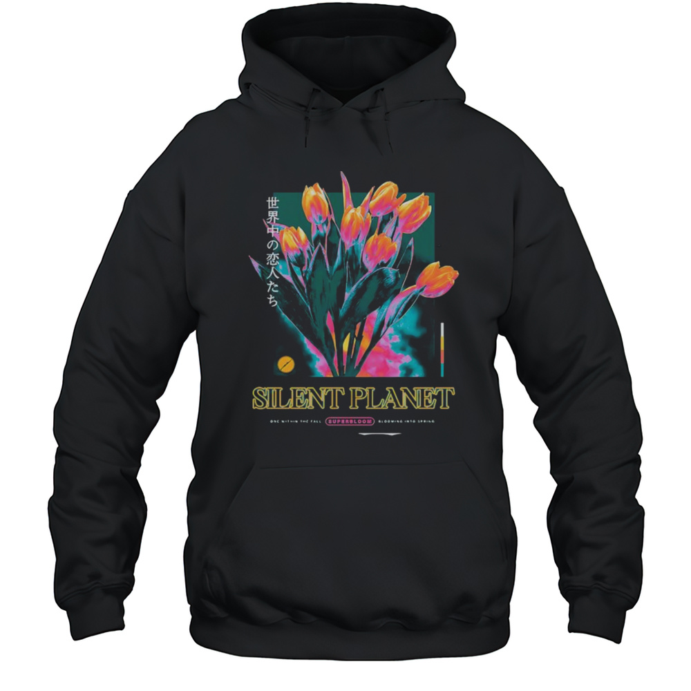 Silent Planet Tulip Flower Shirt Unisex Hoodie