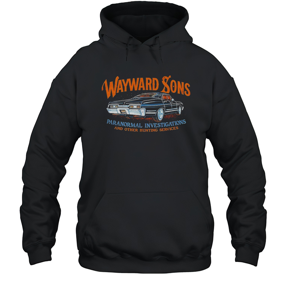 Supernatural Wayward Sons Paranormal Investigations And Other Hunting Services Shirt Unisex Hoodie