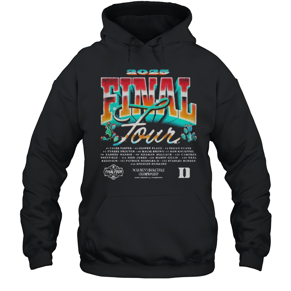 2025 NCAA Final Four Mens Basketball Duke Blue Devils Win Alabama Crimson Tide Desert Chrome Vintage T-shirt Unisex Hoodie