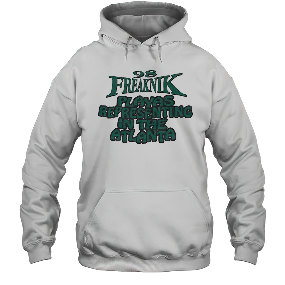 98 Freaknik Playas Representing In The Atlanta Shirt Unisex Hoodie