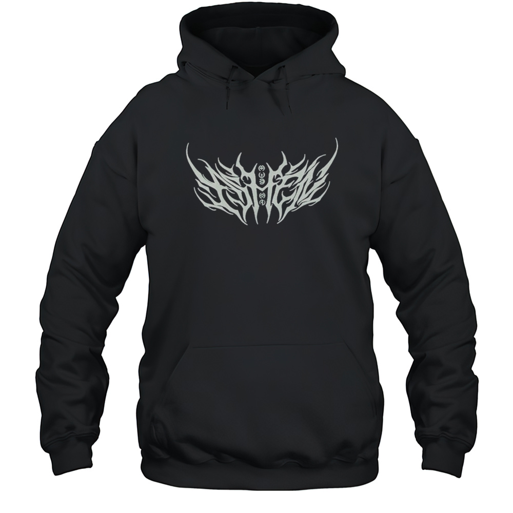 Ashen Metal Logo T-shirt Unisex Hoodie