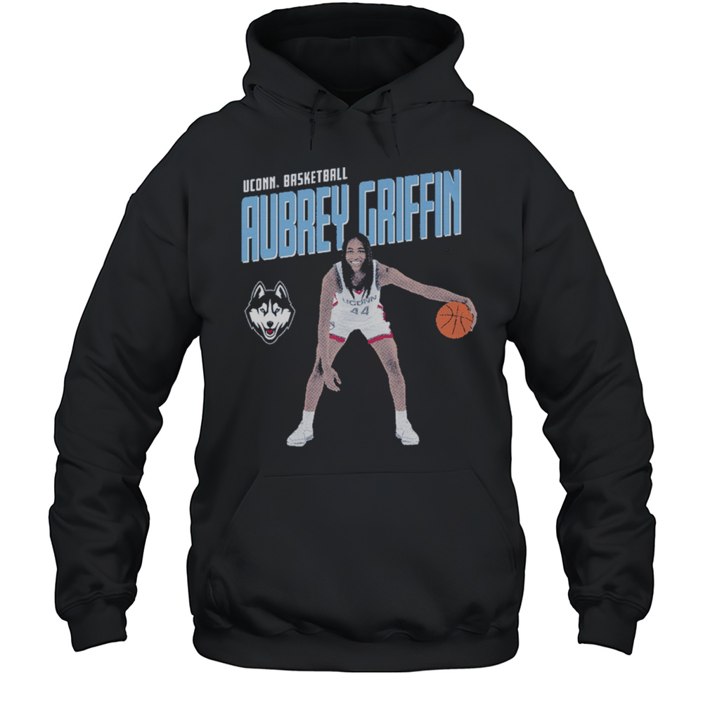 Aubrey Griffin Illustrated UConn Huskies Basketball 2025 NCAA Division I T-shirt Unisex Hoodie