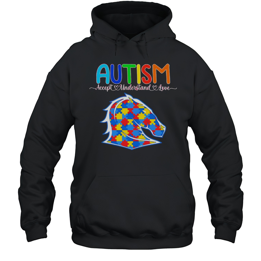 Autism Accept Understand Love Brisbane Broncos Shirt Unisex Hoodie
