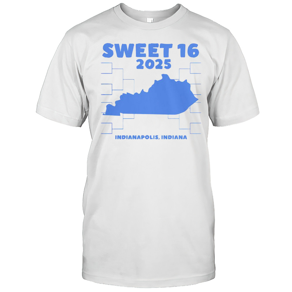Awesome Indianapolis Indiana Sweet 16 2025 T-Shirt