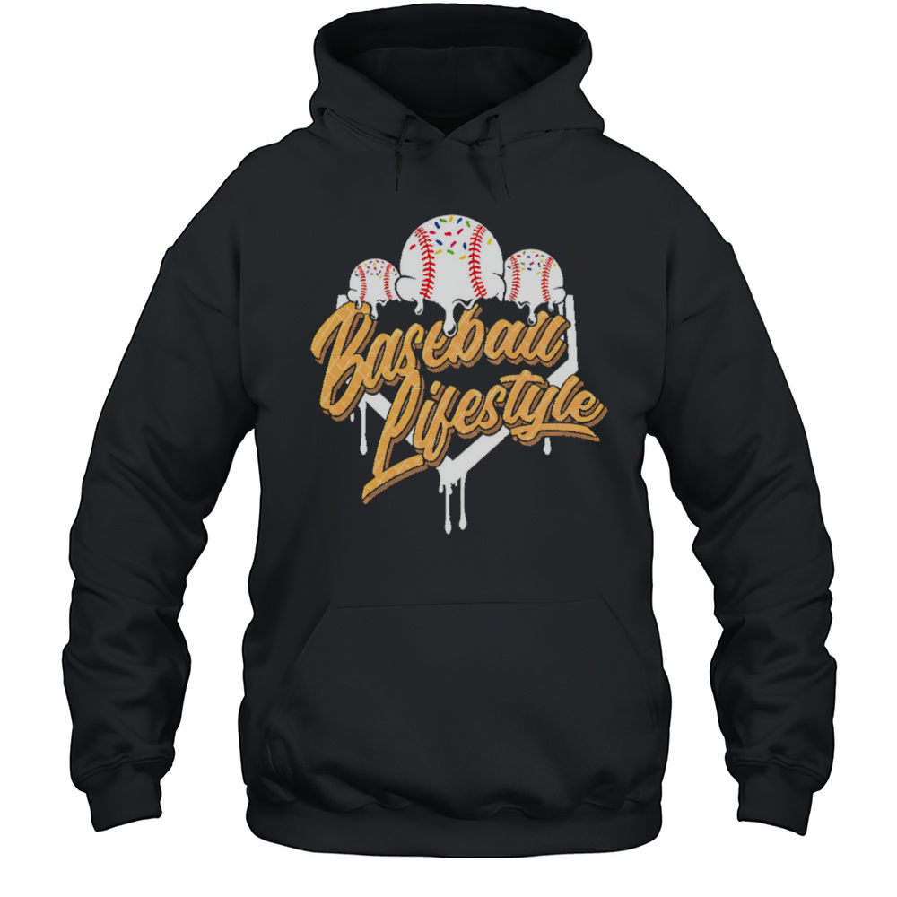 Baseball Lifestyle Ice Cream Shirt Unisex Hoodie