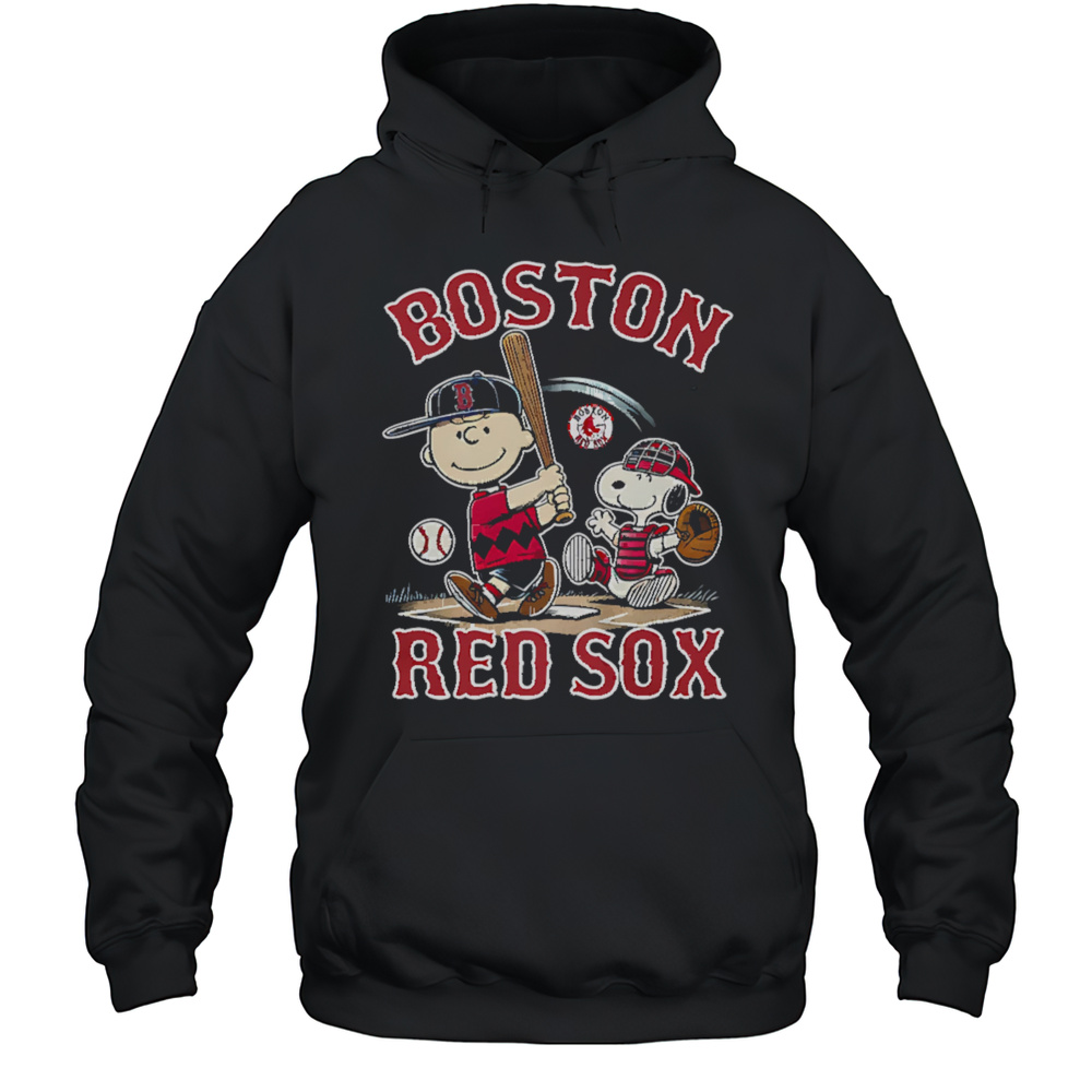 Boston Red Sox Snoopy Shirt Unisex Hoodie