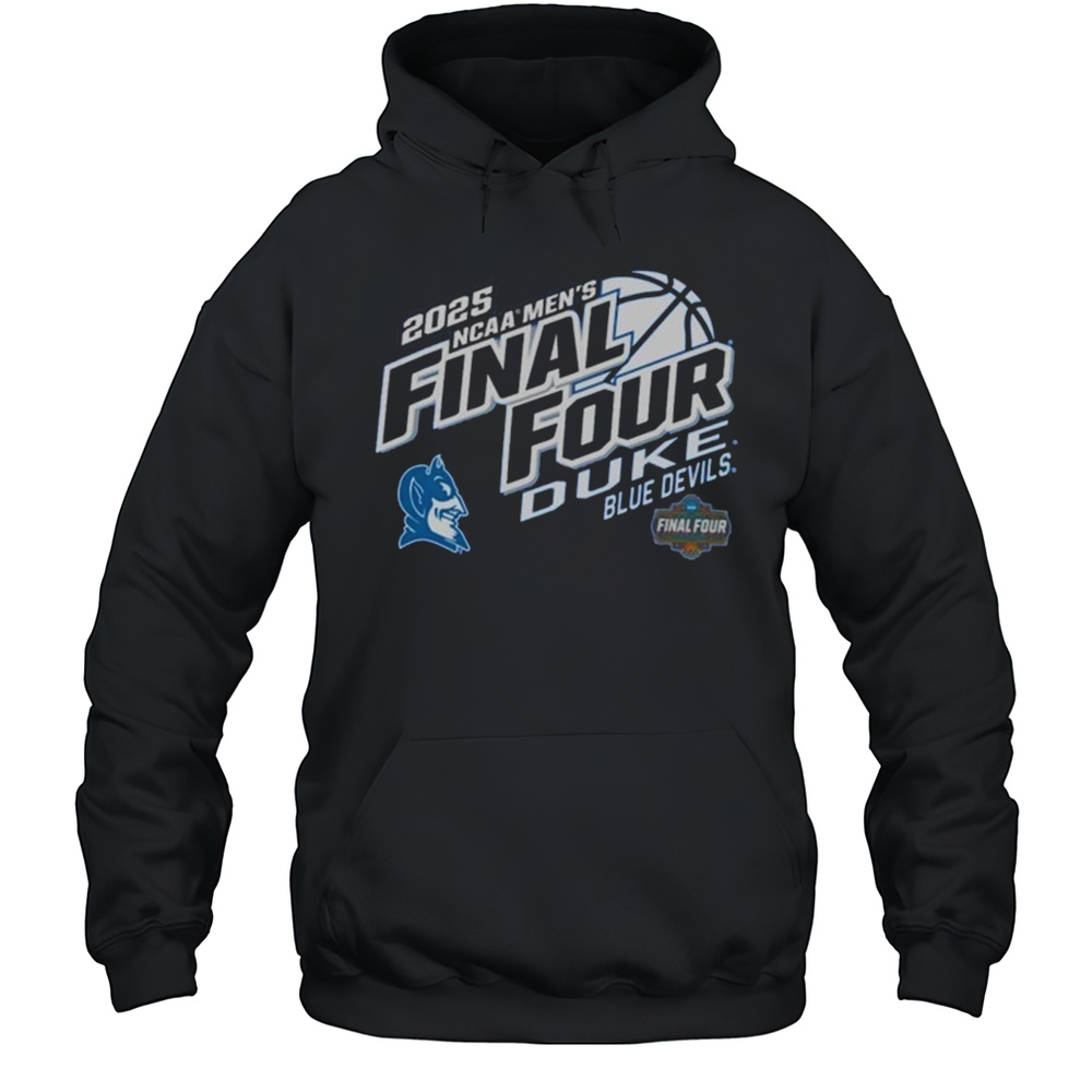 Champion Duke Blue Devils 2025 NCAA Mens Basketball Tournament March Madness Final Four Shirt Unisex Hoodie
