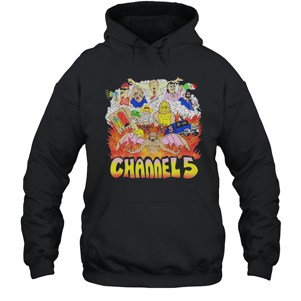 Channel 5 Characters T-shirt Unisex Hoodie