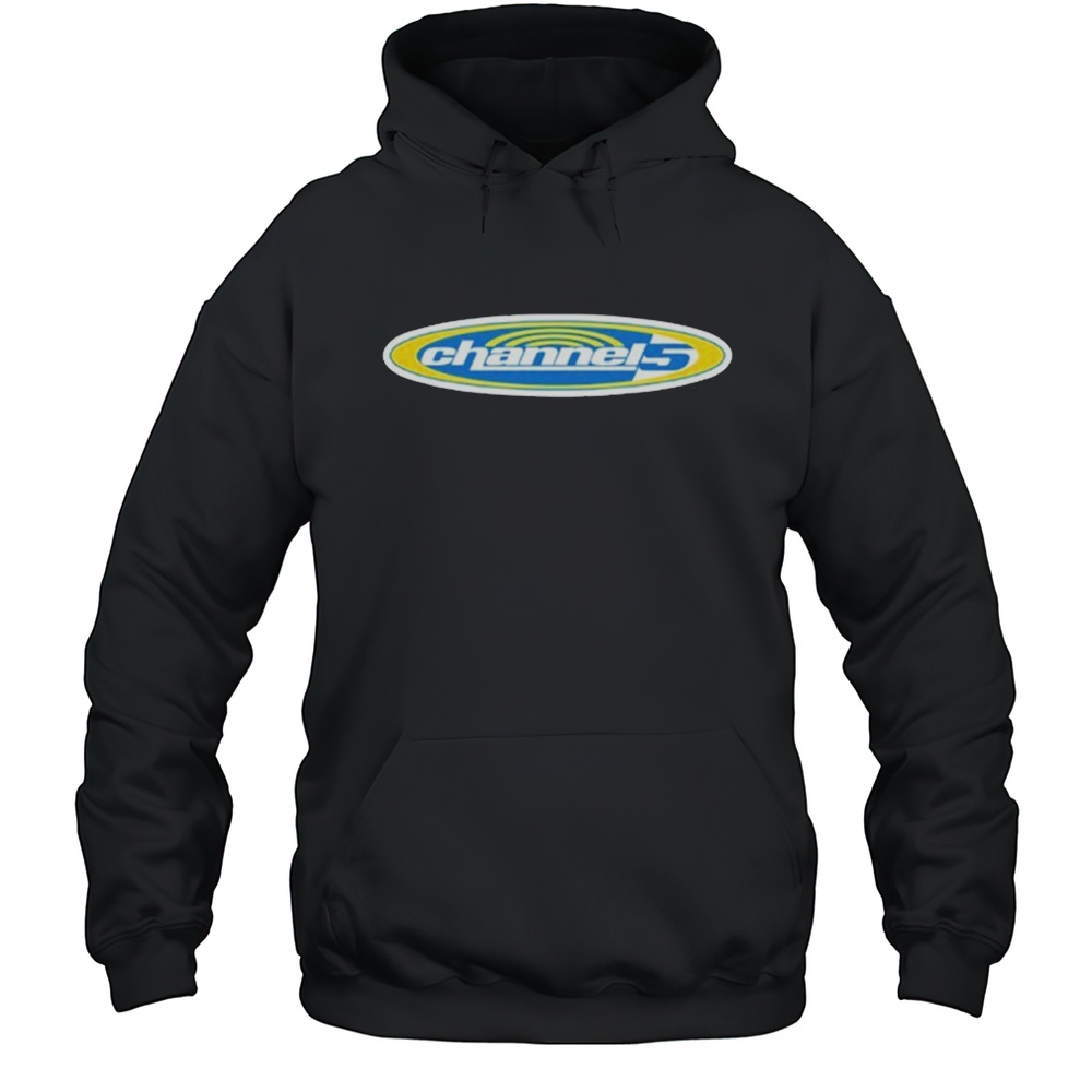 Channel 5 Oval Logo T-shirt Unisex Hoodie