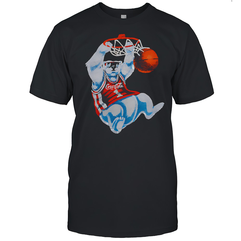 Coca-Cola Polar Bear Dunk Basketball Shirt