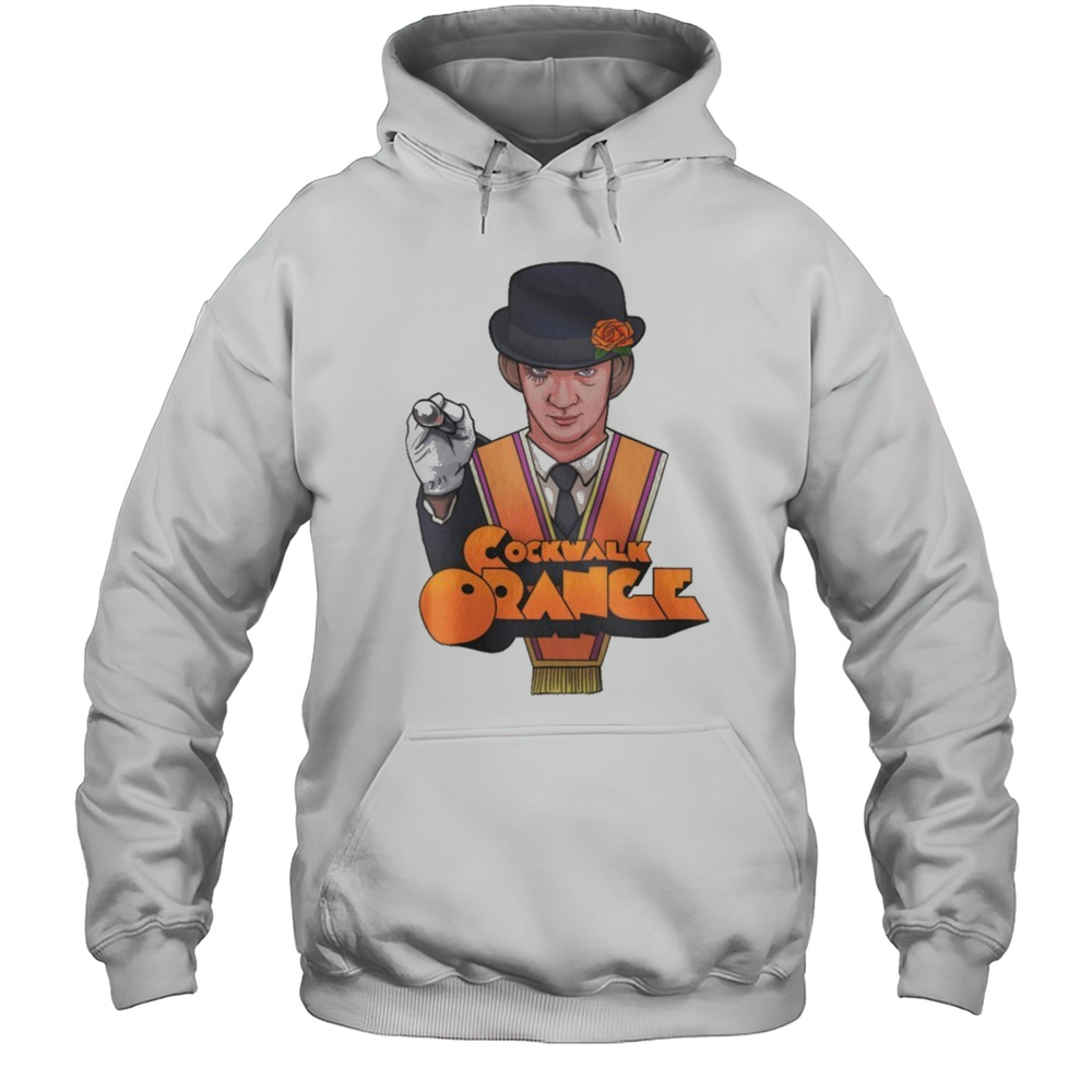 Cockwalk Orange T-Shirt Unisex Hoodie